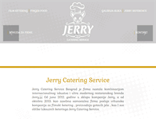 Tablet Screenshot of jerrycatering.com